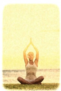 Yoga at Sunset